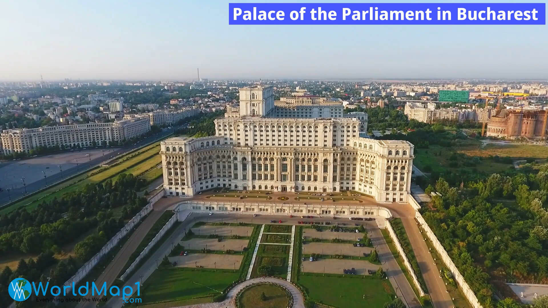 Palast des Parlaments in Bukarest